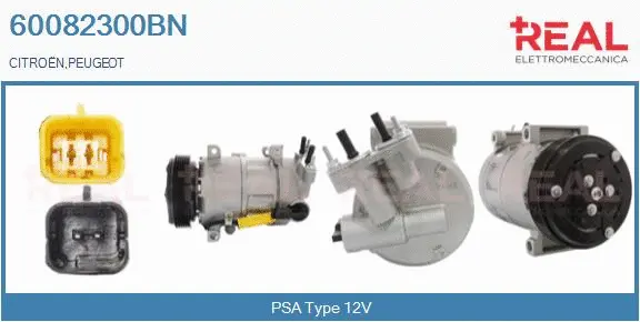 Compressor, air conditioning (60082300BN)