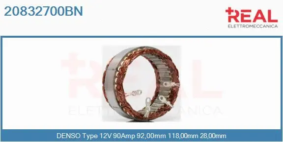 Stator, alternator (20832700BN)