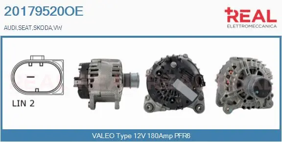 Alternator (20179520OE)