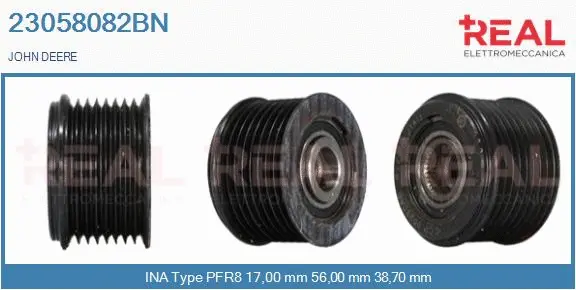 Belt Pulley, alternator (23058082BN)