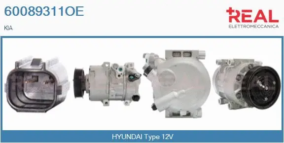 Compressor, air conditioning (60089311OE)