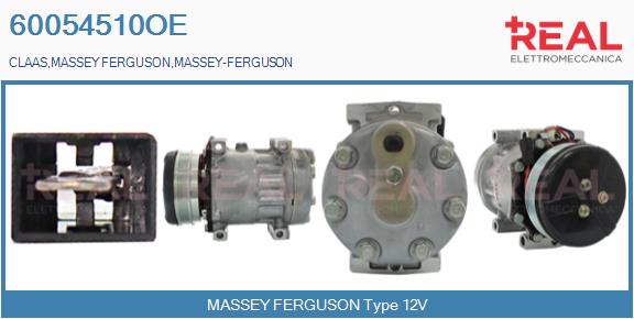 Compressor, air conditioning (60054510OE)