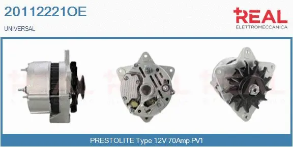 Alternator (20112221OE)