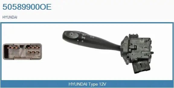 Steering Column Switch (50589900OE)