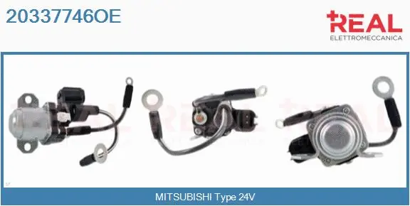 Solenoid Switch, starter (20337746OE)