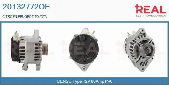 Alternator (20132772OE)