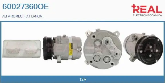 Compressor, air conditioning (60027360OE)