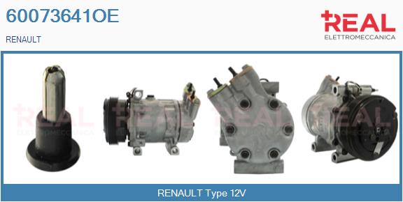 Compressor, air conditioning (60073641OE)