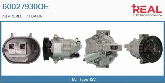 Compressor, air conditioning (60027930OE)