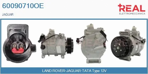 Compressor, air conditioning (60090710OE)