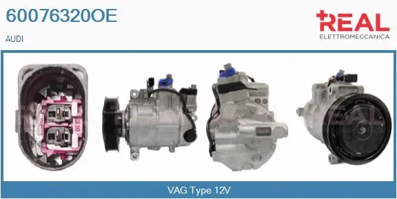 Compressor, air conditioning (60076320OE)