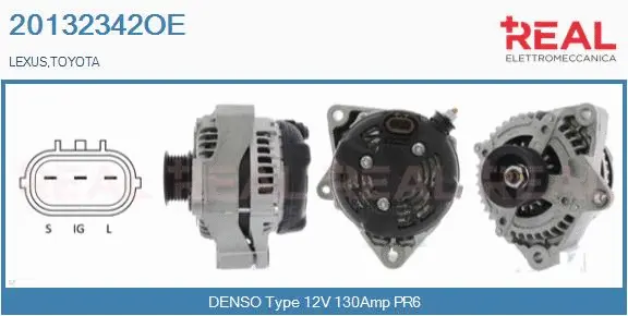 Alternator (20132342OE)