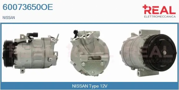 Compressor, air conditioning (60073650OE)