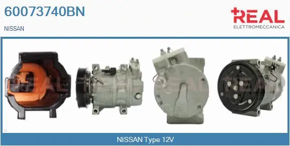 Compressor, air conditioning (60073740BN)