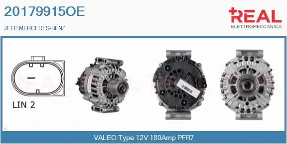 Alternator (20179915OE)