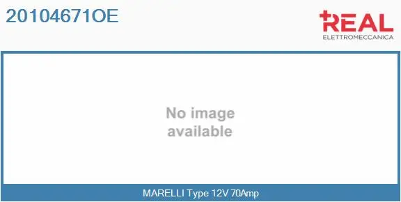 Alternator (20104671OE)