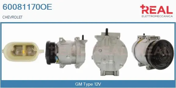 Compressor, air conditioning (60081170OE)