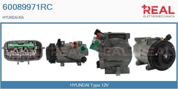 Compressor, air conditioning (60089971RC)