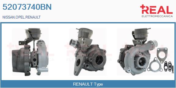 Charger, charging (supercharged/turbocharged) (52073740BN)