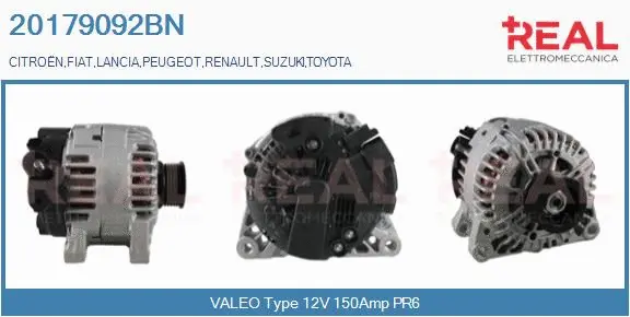 Alternator (20179092BN)