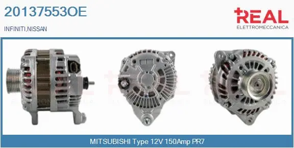 Alternator (20137553OE)