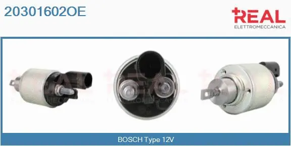 Solenoid Switch, starter (20301602OE)
