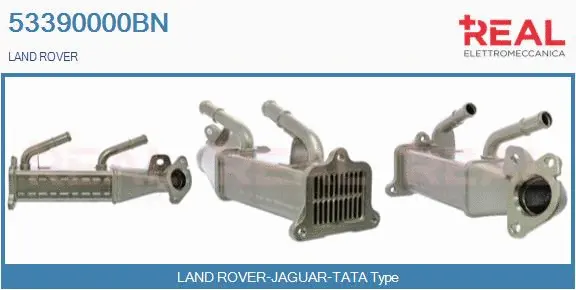 Cooler, exhaust gas recirculation (53390000BN)