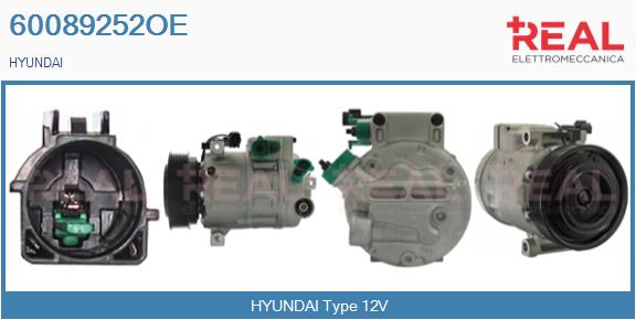 Compressor, air conditioning (60089252OE)