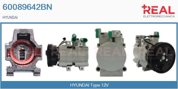 Compressor, air conditioning (60089642BN)