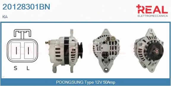 Alternator (20128301BN)