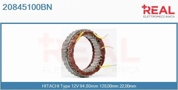 Stator, alternator (20845100BN)