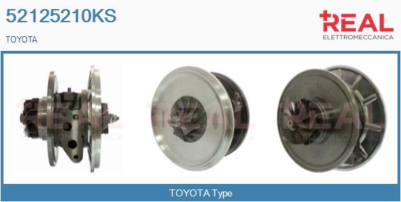 Core assembly, turbocharger (52125210KS)