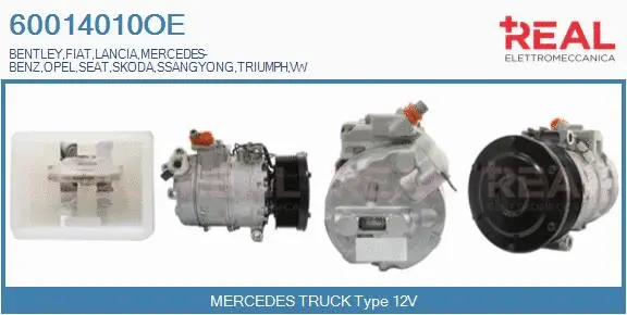 Compressor, air conditioning (60014010OE)