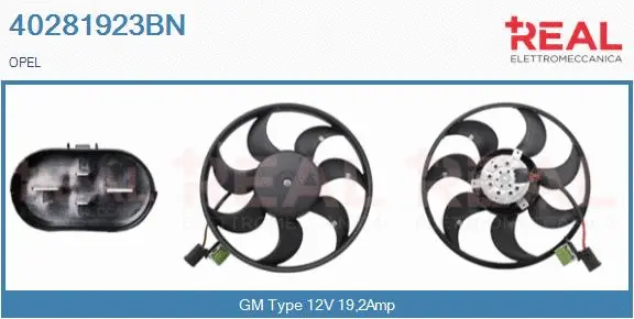 Fan, engine cooling (40281923BN)