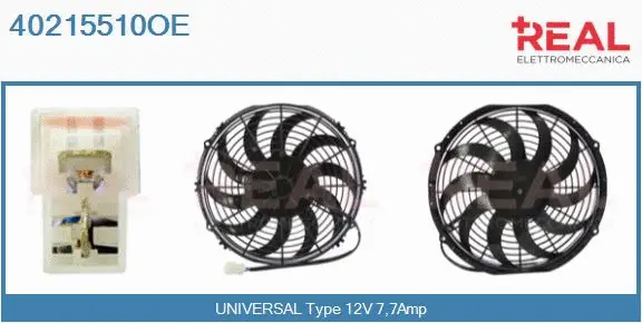 Electric Motor, radiator fan (40215510OE)
