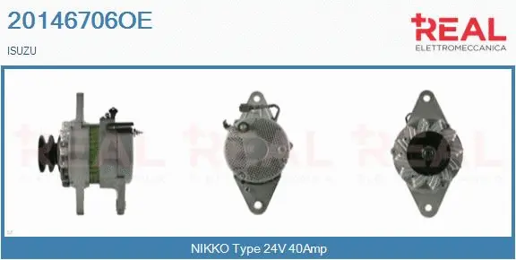 Alternator (20146706OE)