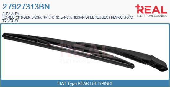 Wiper Arm, window cleaning (27927313BN)