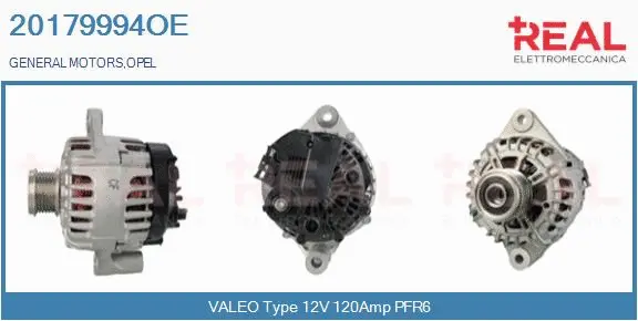Alternator (20179994OE)