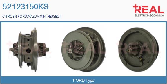 Core assembly, turbocharger (52123150KS)