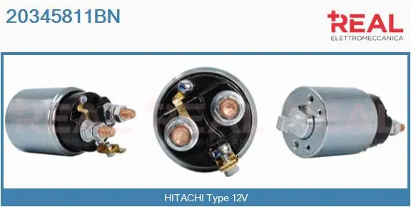 Solenoid Switch, starter (20345811BN)