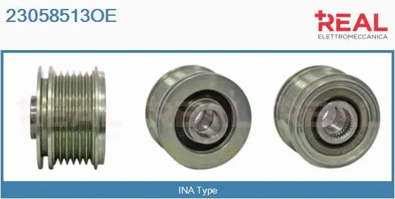 Belt Pulley, alternator (23058513OE)