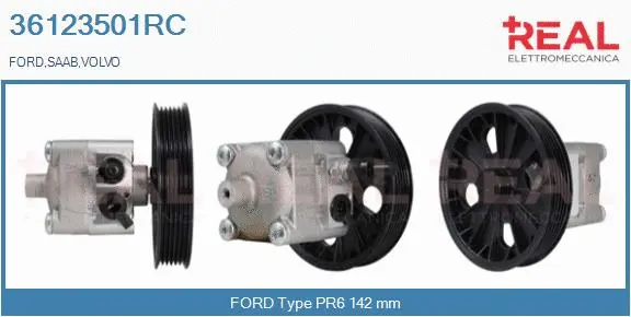 Hydraulic Pump, steering (36123501RC)