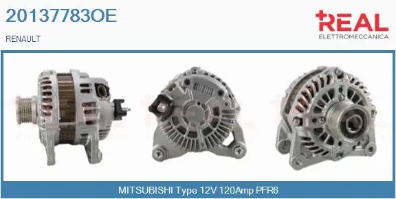 Alternator (20137783OE)