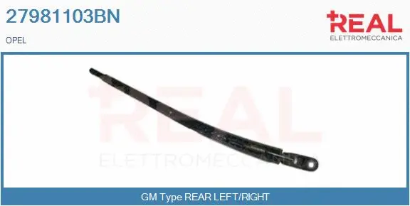 Wiper Arm, window cleaning (27981103BN)