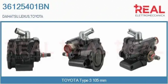 Hydraulic Pump, steering (36125401BN)