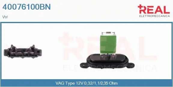 Resistor, interior blower (40076100BN)