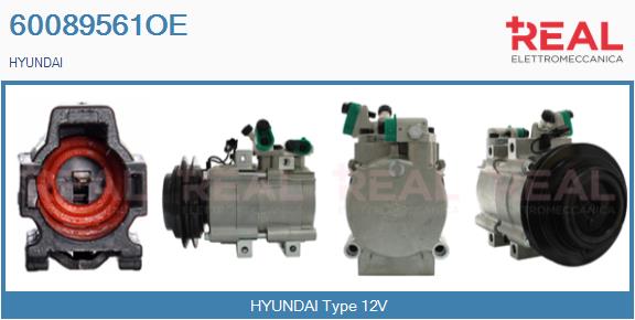 Compressor, air conditioning (60089561OE)