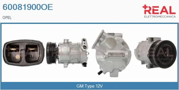 Compressor, air conditioning (60081900OE)