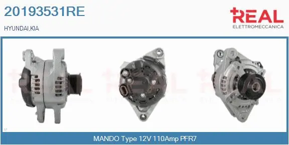 Alternator (20193531RE)