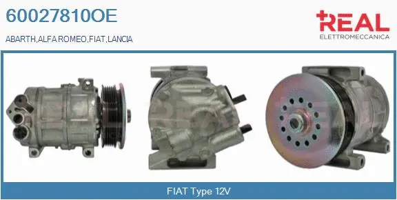 Compressor, air conditioning (60027810OE)